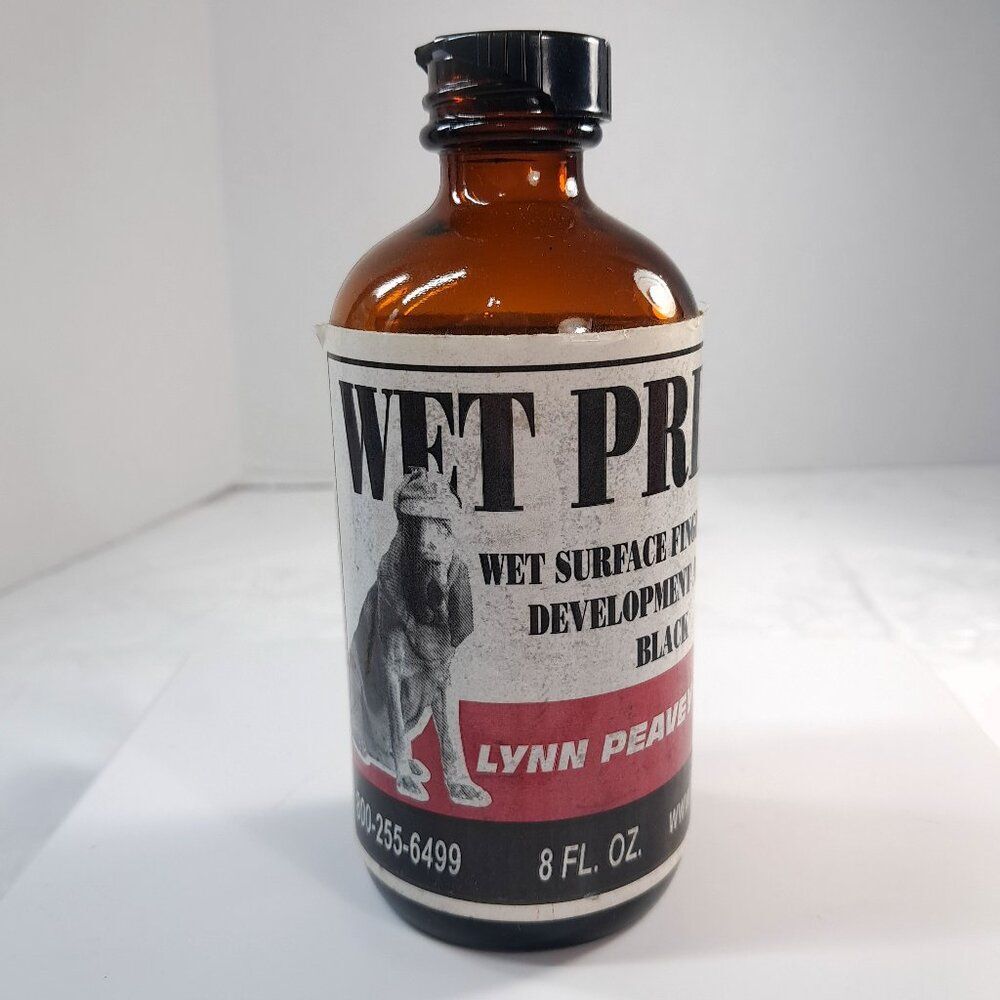 Lynn Peavey Company Wet surface Print fingerprint development agent black 8fl oz